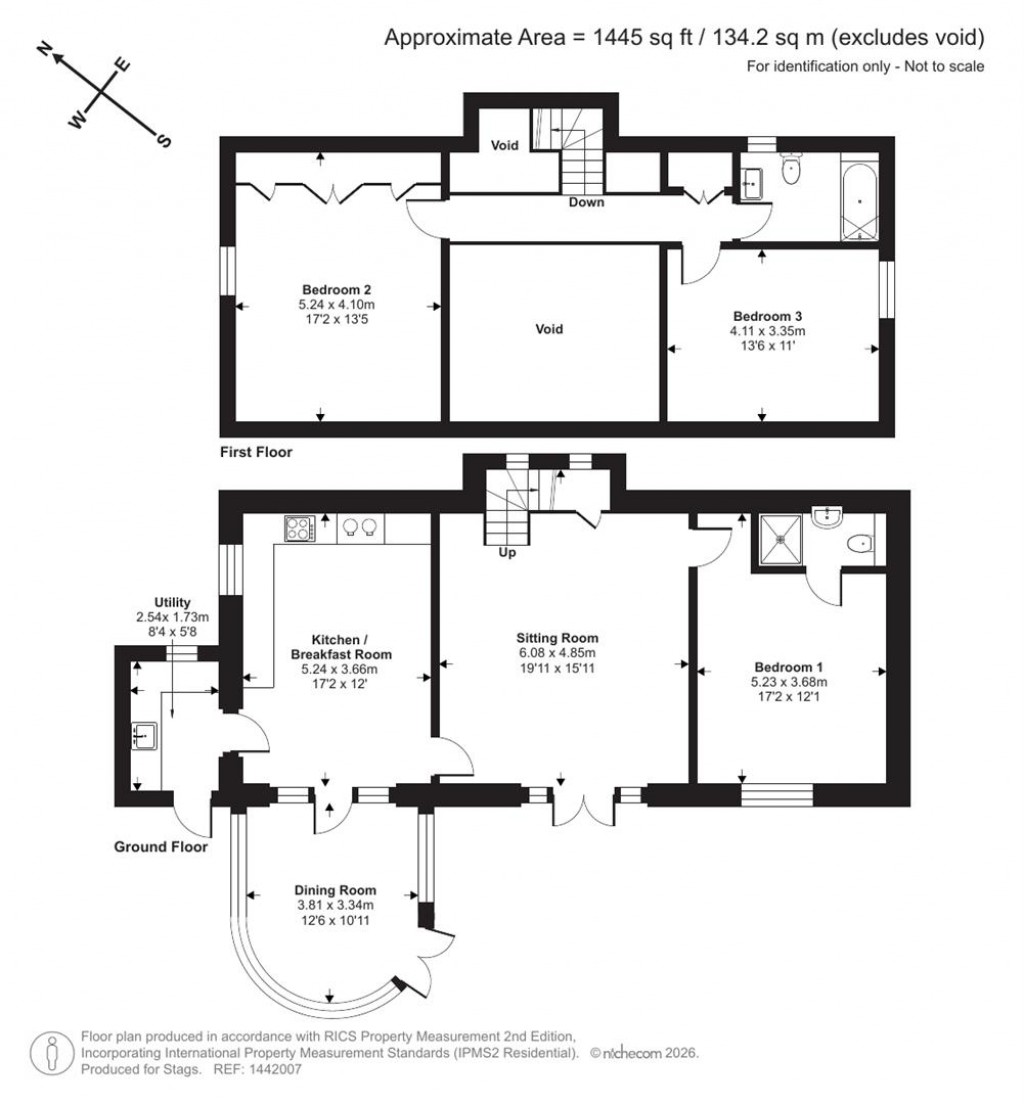 Floorplans For Tedburn St Mary, Exeter