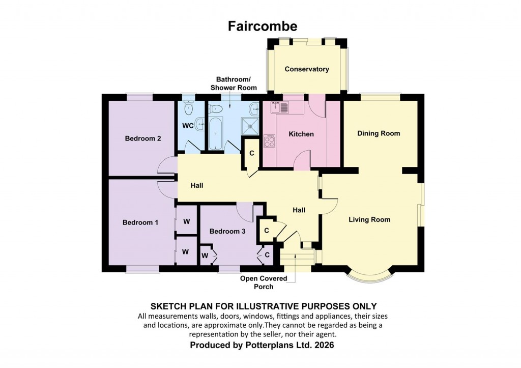 Floorplans For Shorwell,Isle of Wight