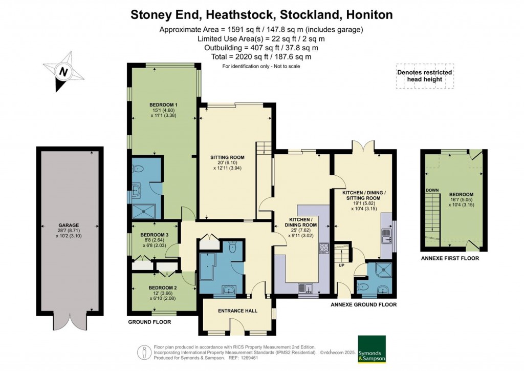 Floorplans For Heathstock, Stockland, Honiton