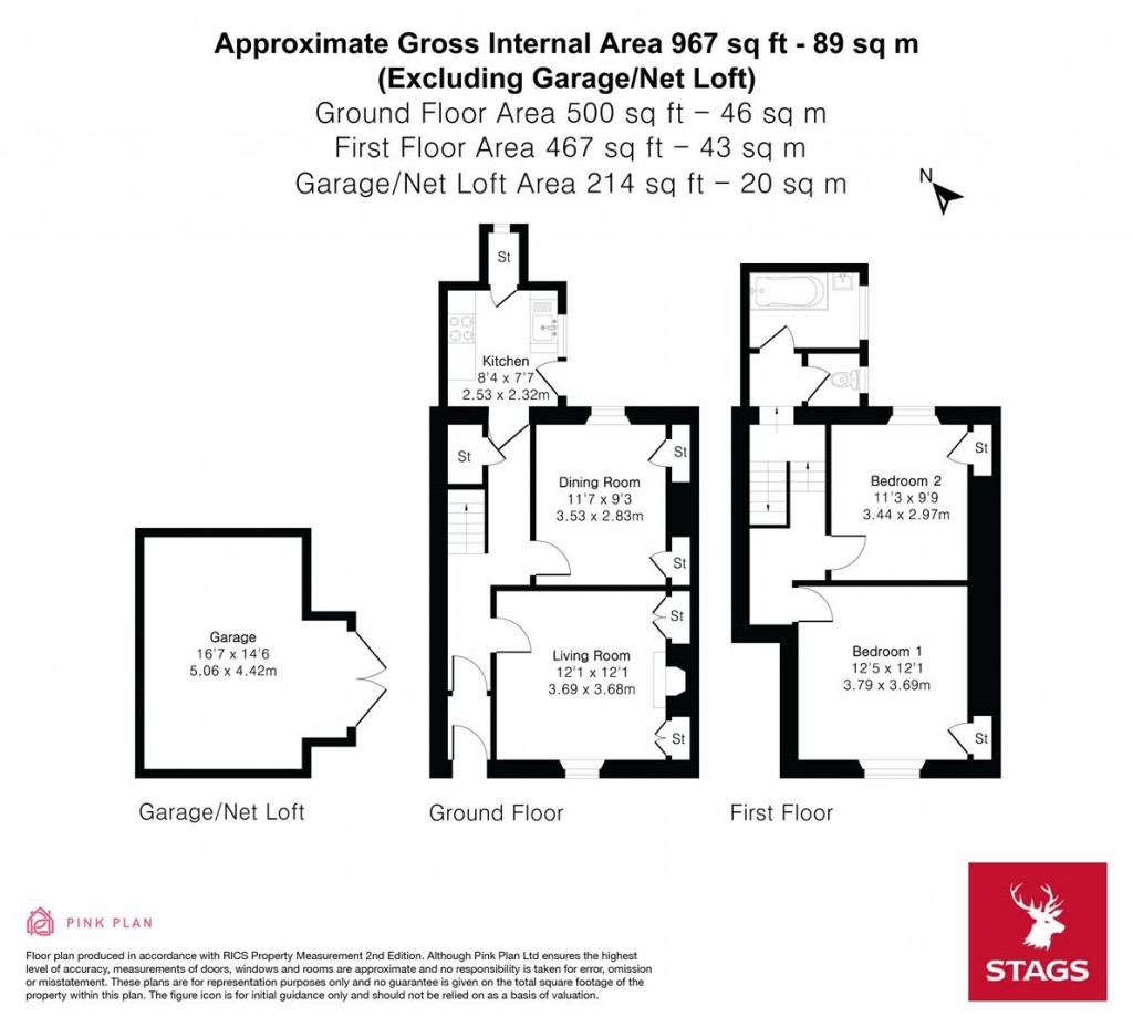 Floorplans For Pitick Terrace, Flushing, Falmouth