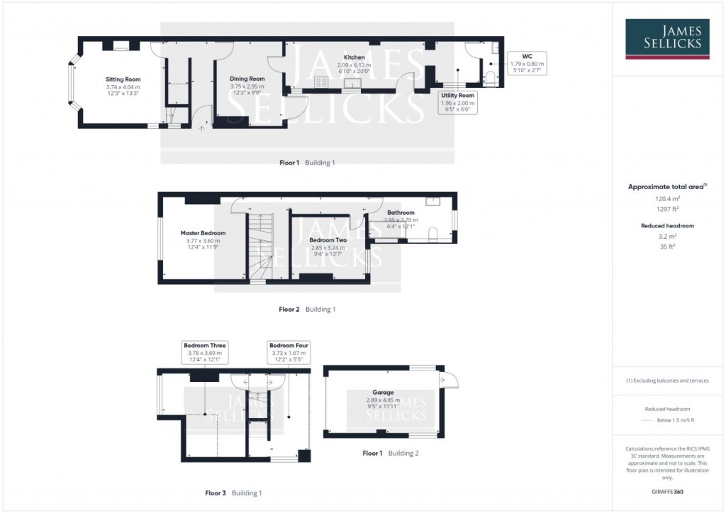 Floorplans For Uppingham Road, Houghton on the Hill, Leicestershire