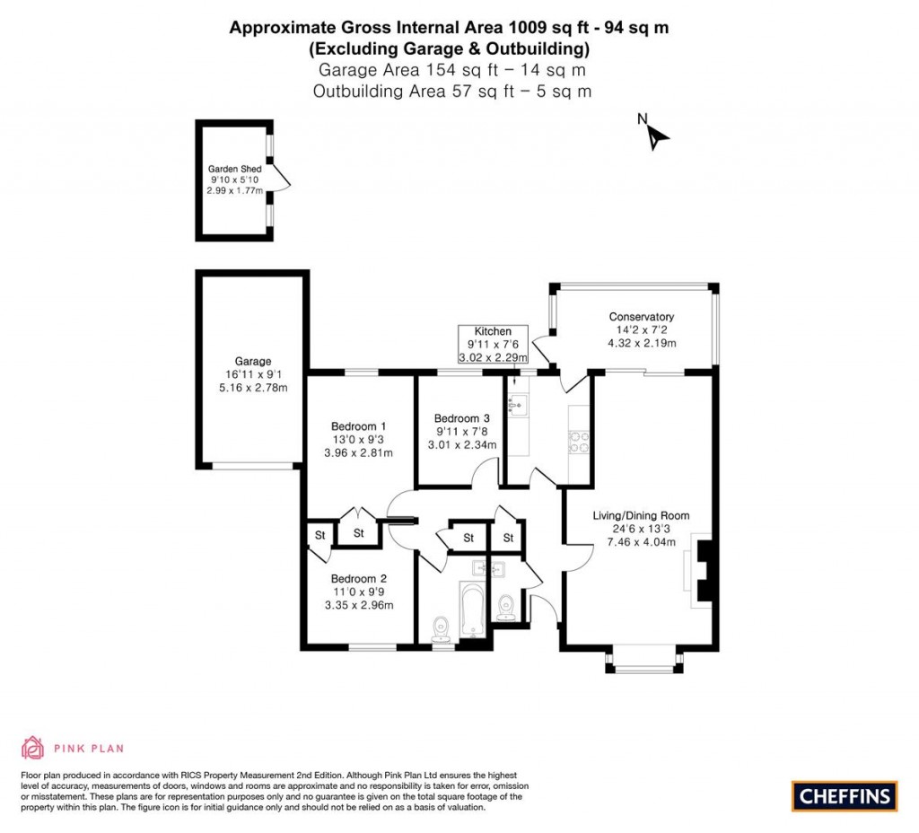 Floorplans For Churchfields Drive, Steeple Bumpstead, Haverhill