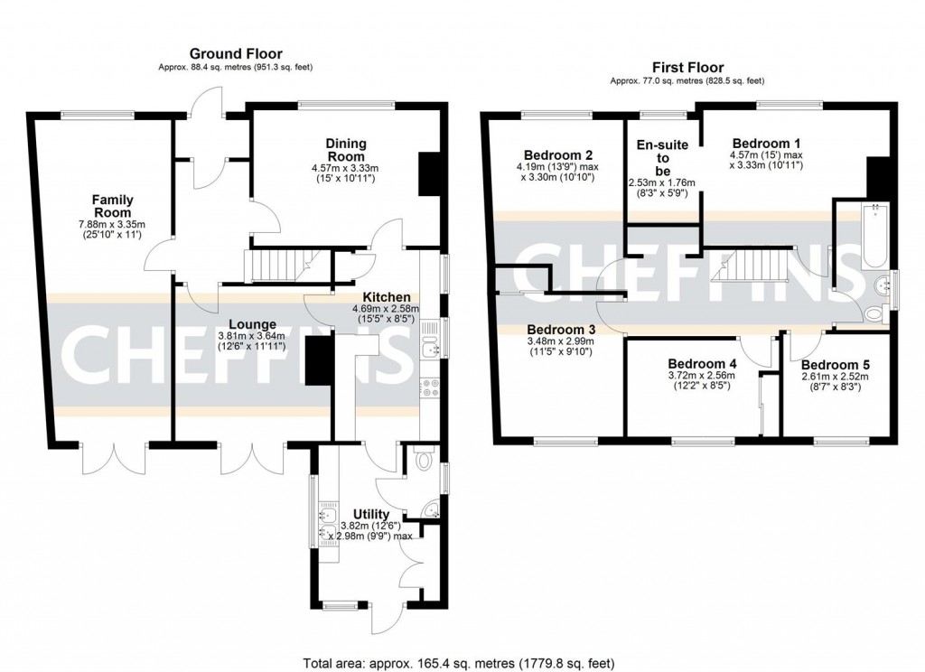Floorplans For Millpit Furlong, Littleport