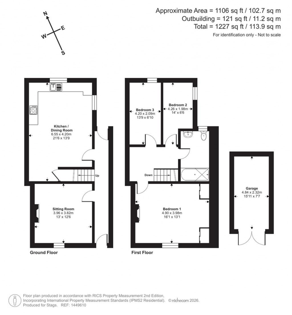 Floorplans For Bedford Place, Bridport