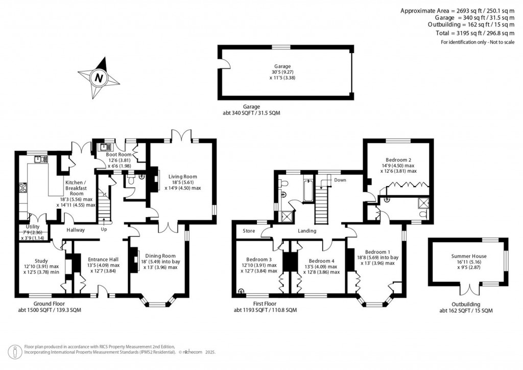Floorplans For Perridge Close, Exeter