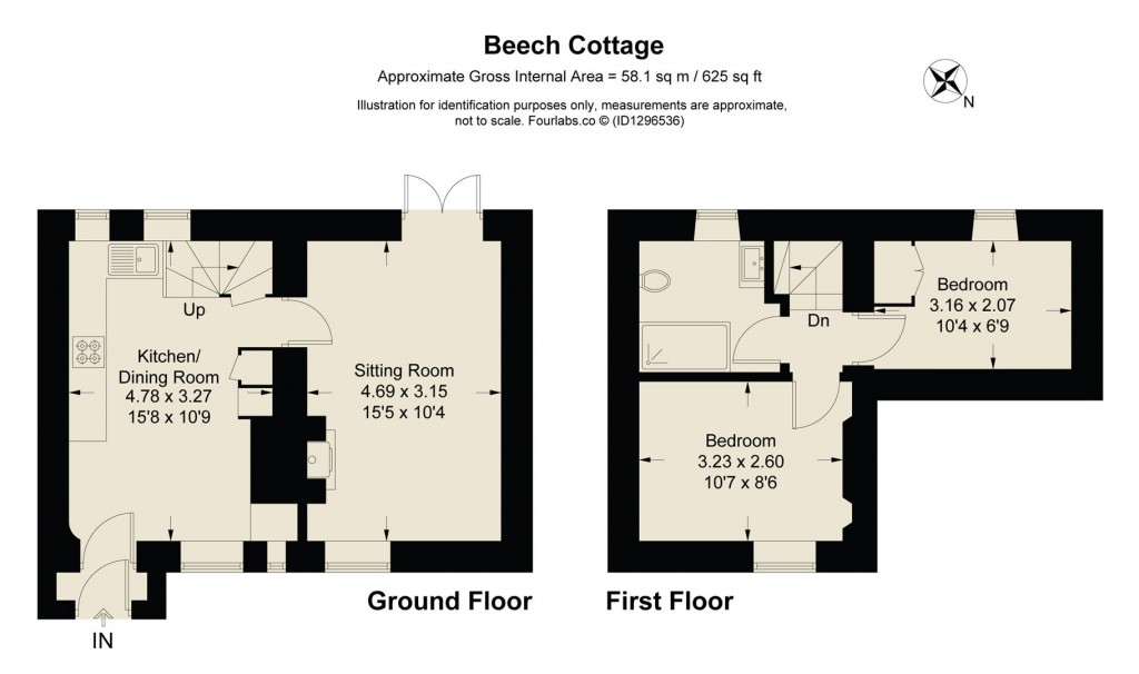 Floorplans For Coln St. Aldwyns, Gloucestershire