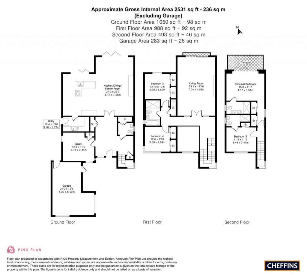 Floorplans For Spens Avenue, Cambridge