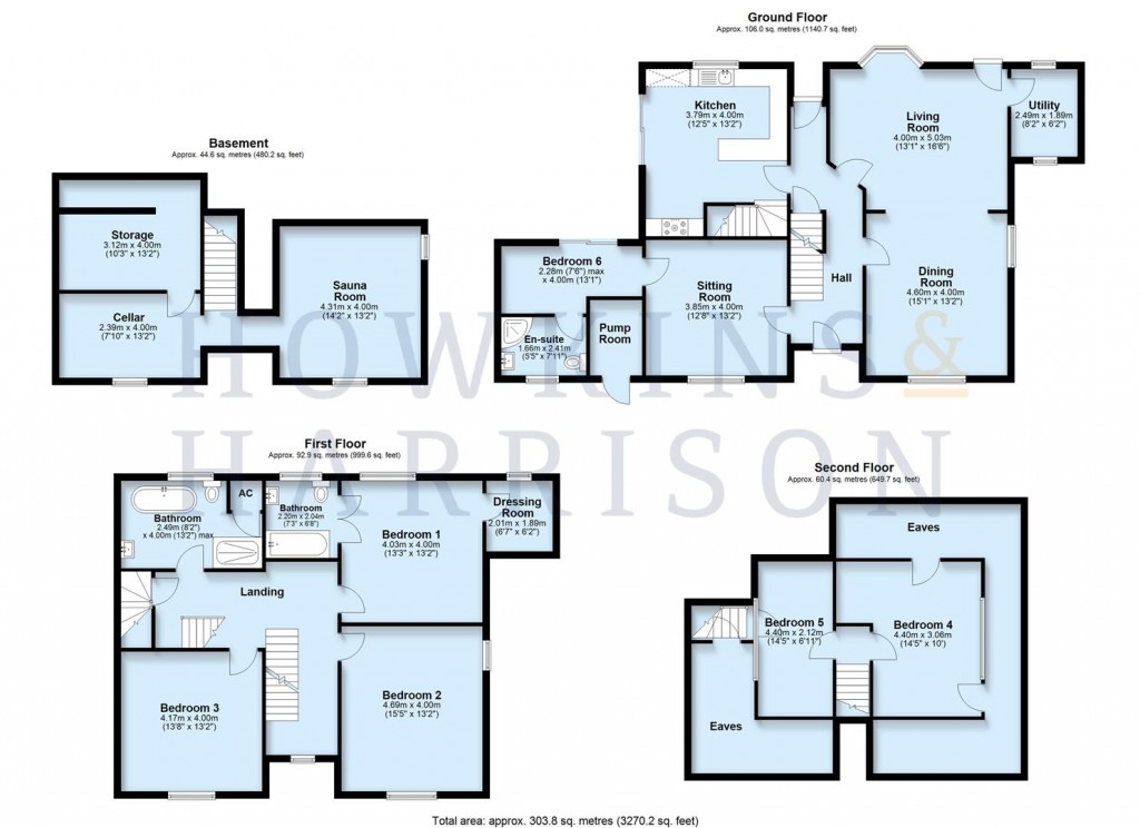 Floorplans For Church Street, Swadlincote, DE11