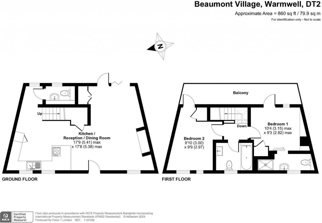 Floorplans For Warmwell Road, Crossways