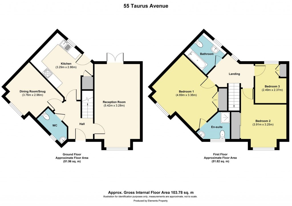 Floorplans For Taurus Avenue, North Hykeham, Lincoln