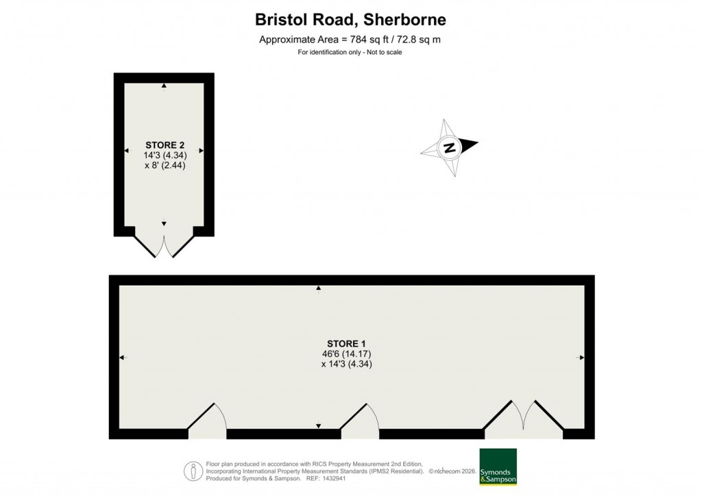 Floorplans For Bristol Road, Sherborne, Dorset
