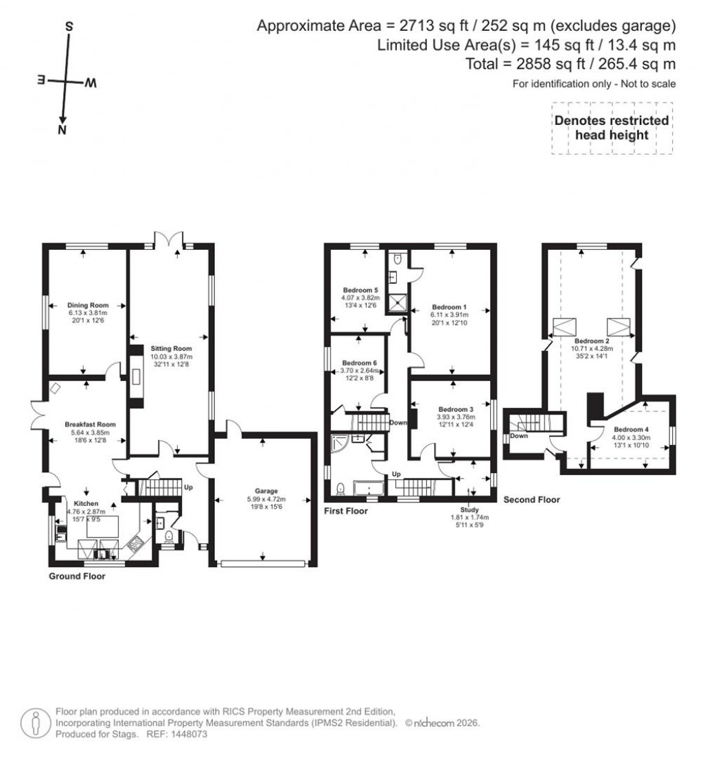 Floorplans For St. Johns Road, Exmouth
