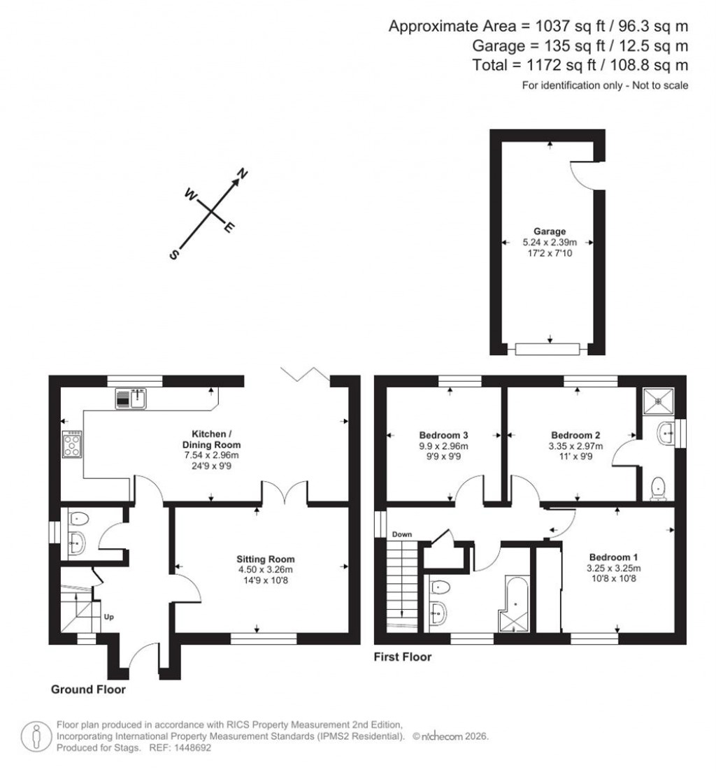 Floorplans For Silver Street, South Petherton