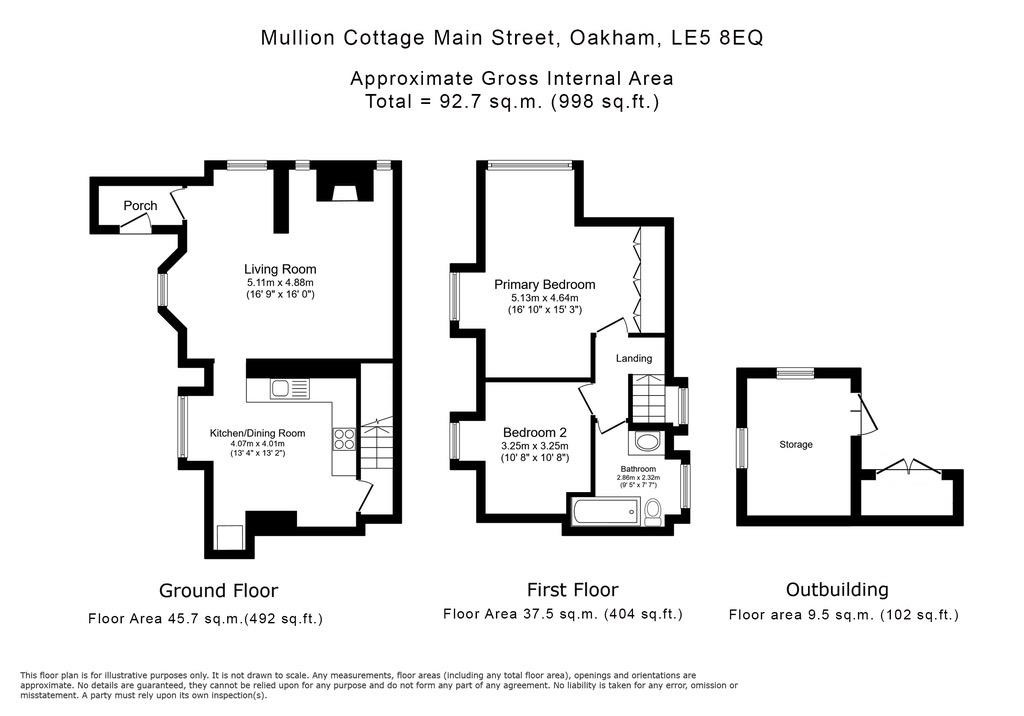 Floorplans For Main Street, Barrowden, Rutland