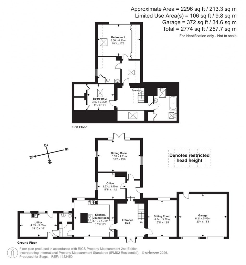 Floorplans For Ham, Axminster