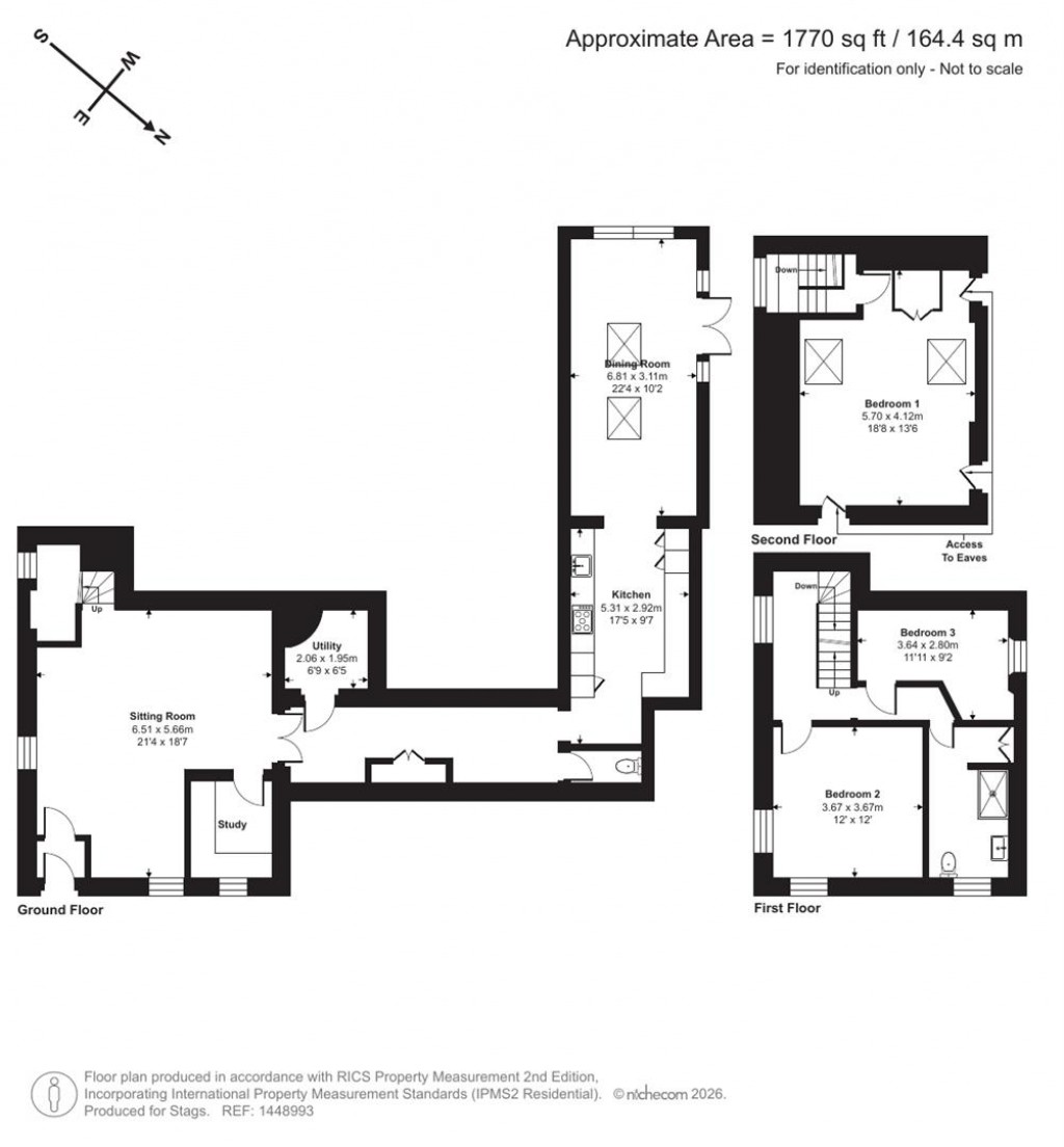 Floorplans For Stoney Lane, Axminster