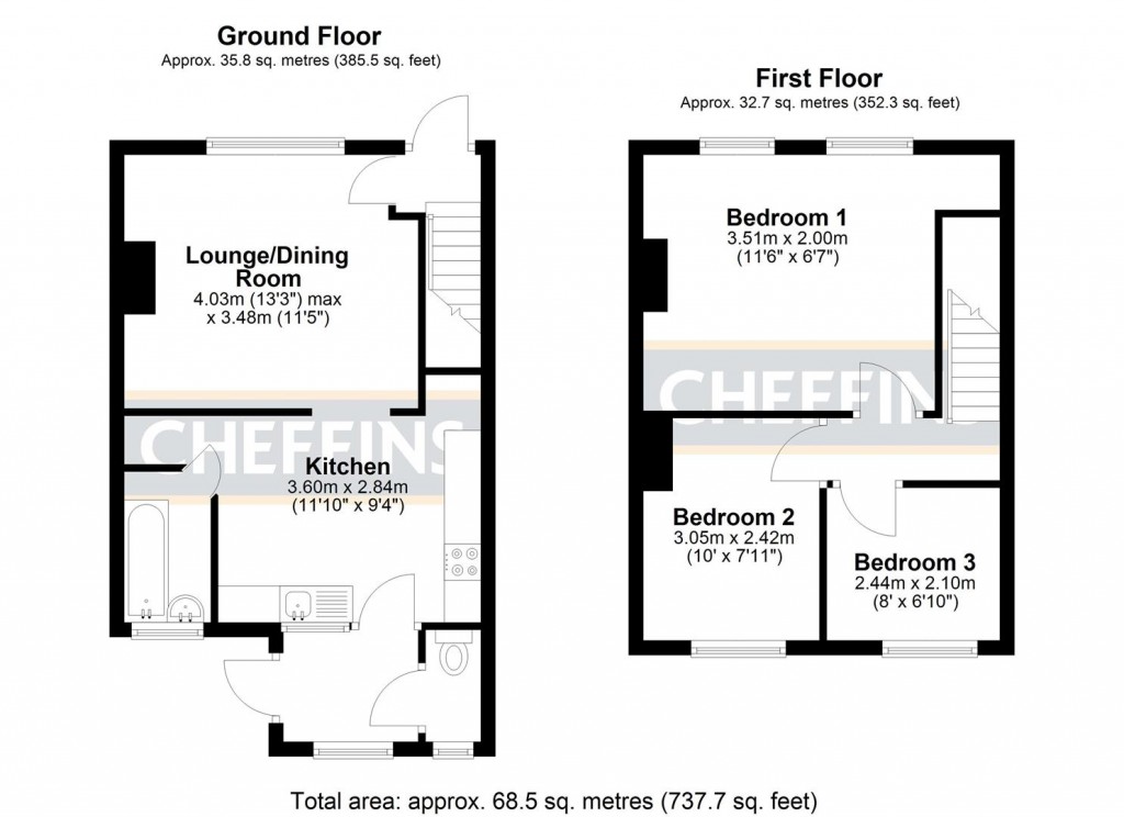 Floorplans For New Barns Avenue, Ely