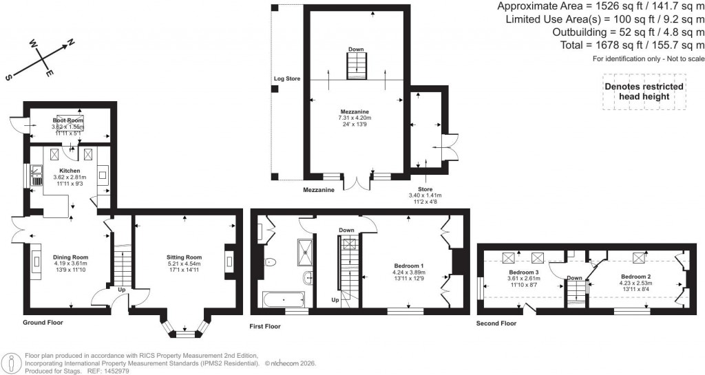 Floorplans For Luxborough, Watchet