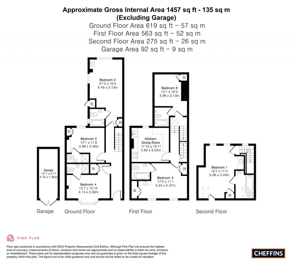Floorplans For Devonshire Road, Cambridge