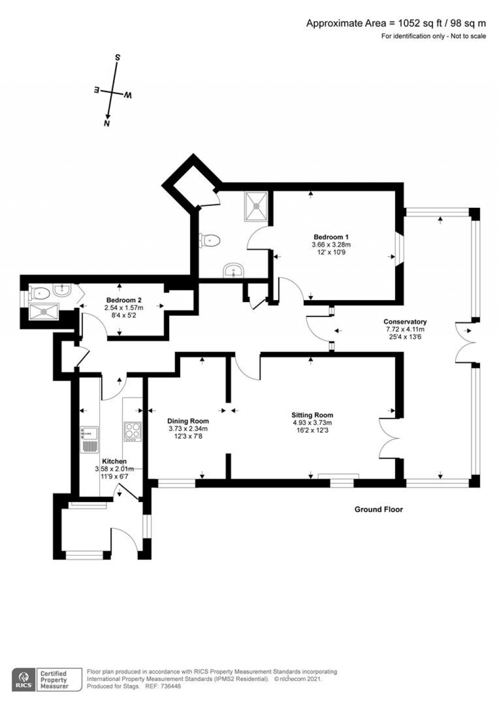 Floorplans For Marine Parade, Instow, Bideford