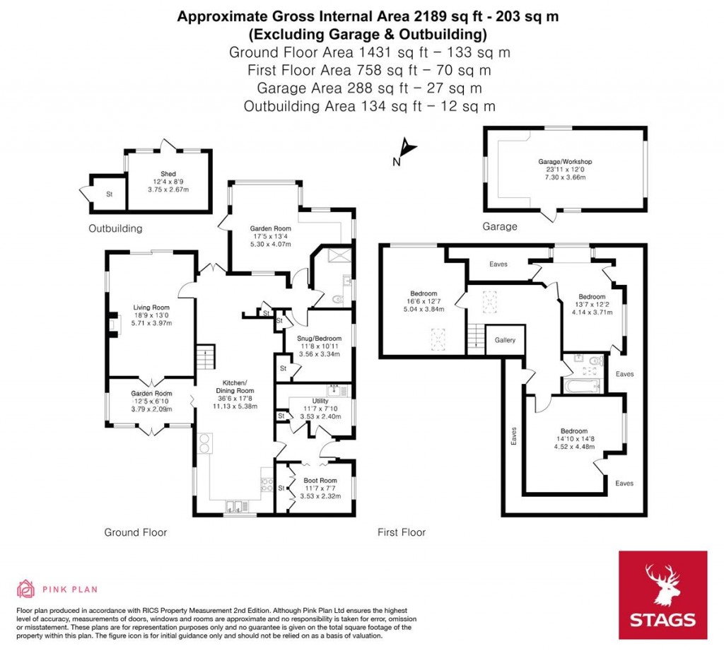 Floorplans For Point Road, Devoran, Truro