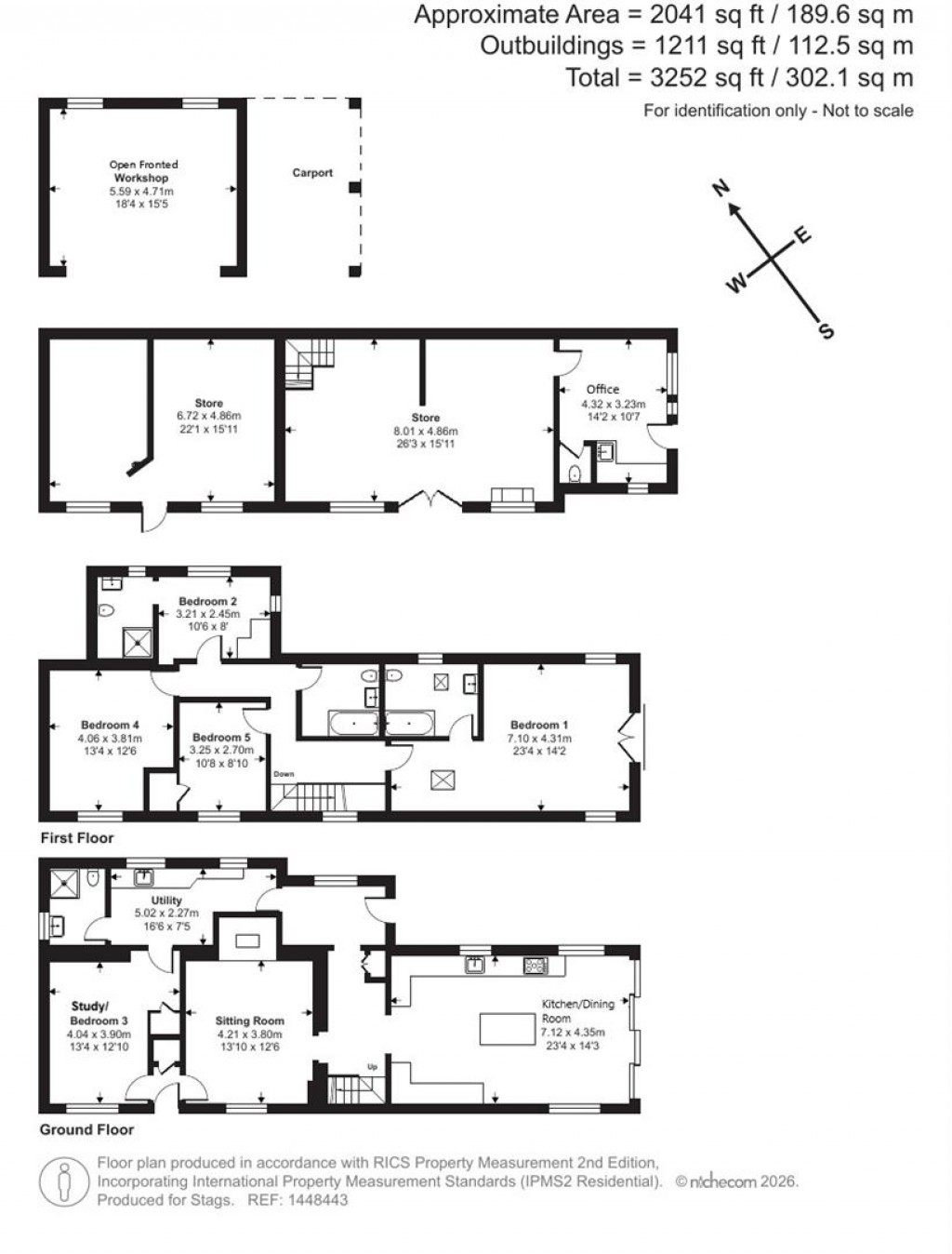 Floorplans For Talaton, Exeter