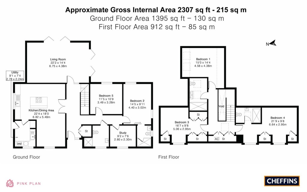 Floorplans For High Street, Chippenham