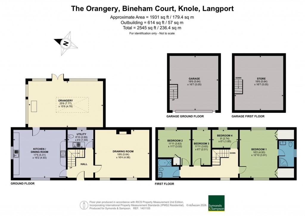 Floorplans For Knole, Langport