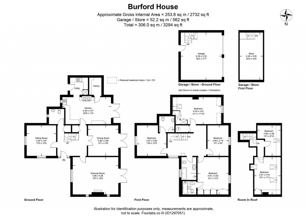 Floorplans For Great Rollright, Oxfordshire