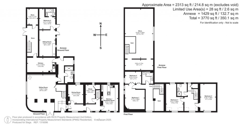 Floorplans For Chaffcombe, Copplestone, Crediton