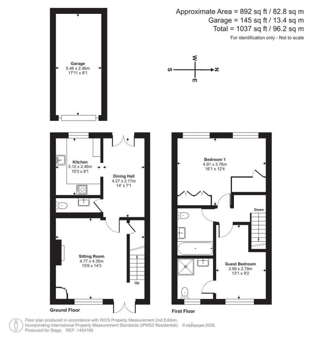 Floorplans For Hinton St George, Somerset