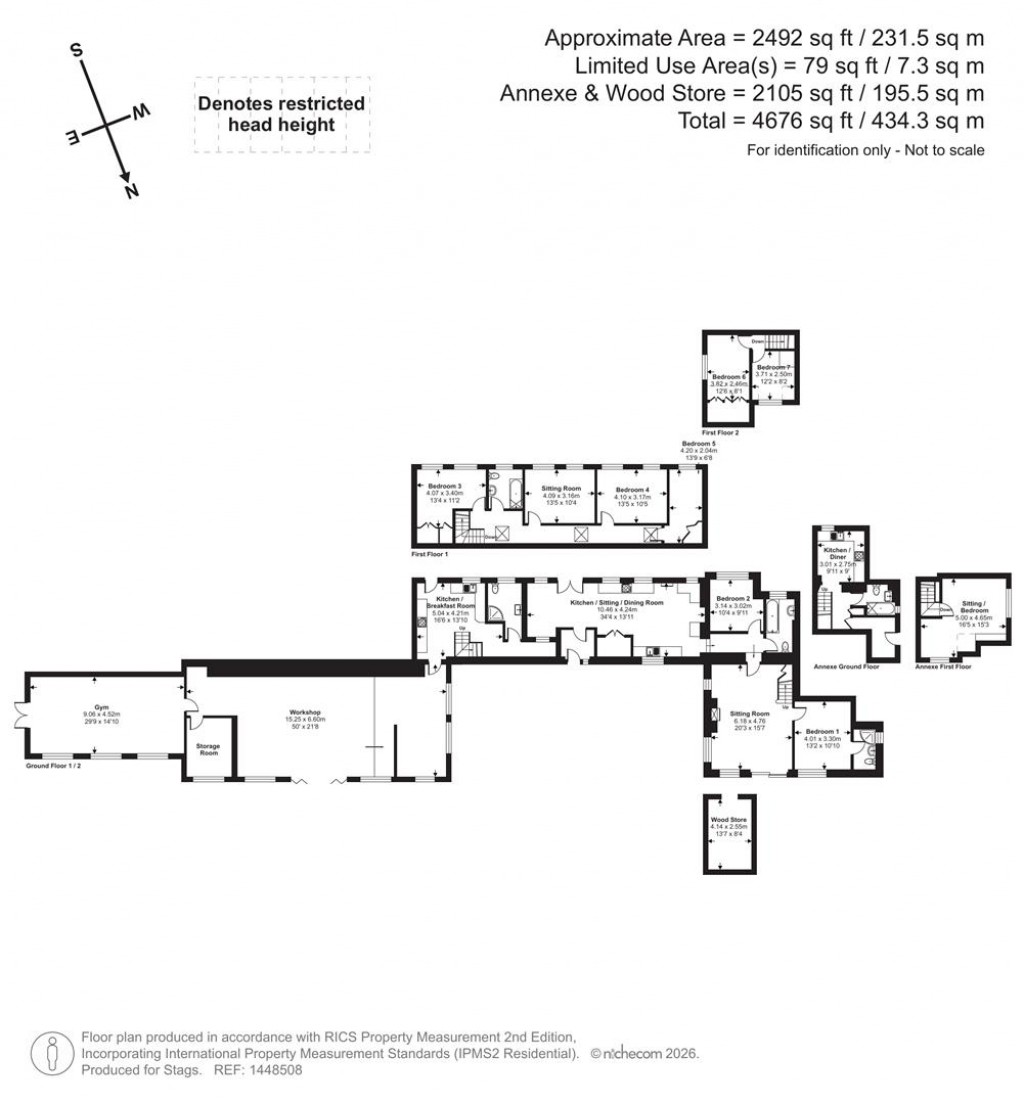 Floorplans For Newton St. Cyres, Exeter