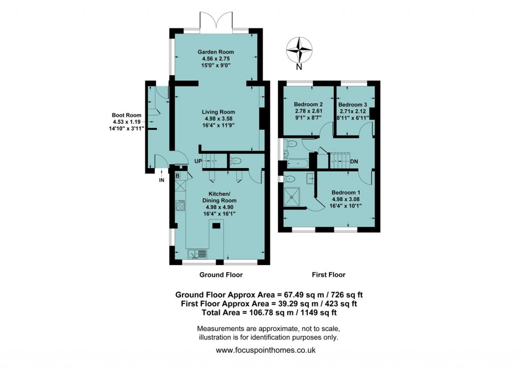 Floorplans For Thornhill, Chacombe - Exceptional interior