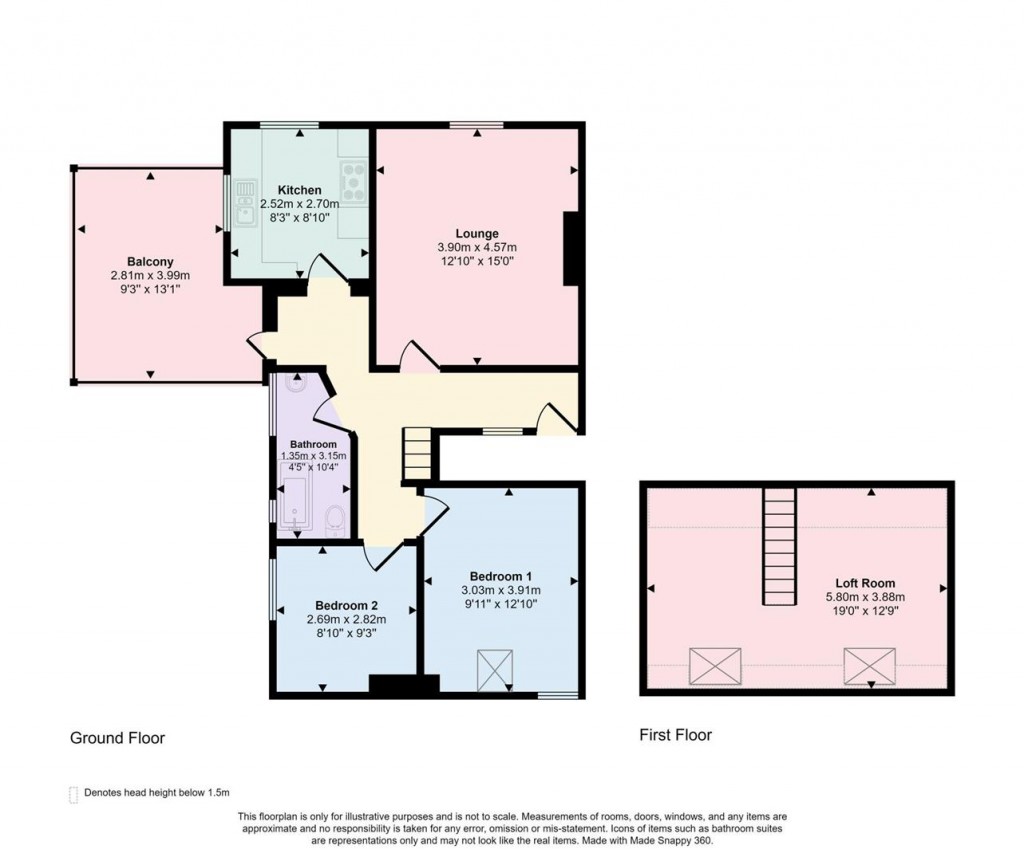 Floorplans For West Bay Road, Bridport