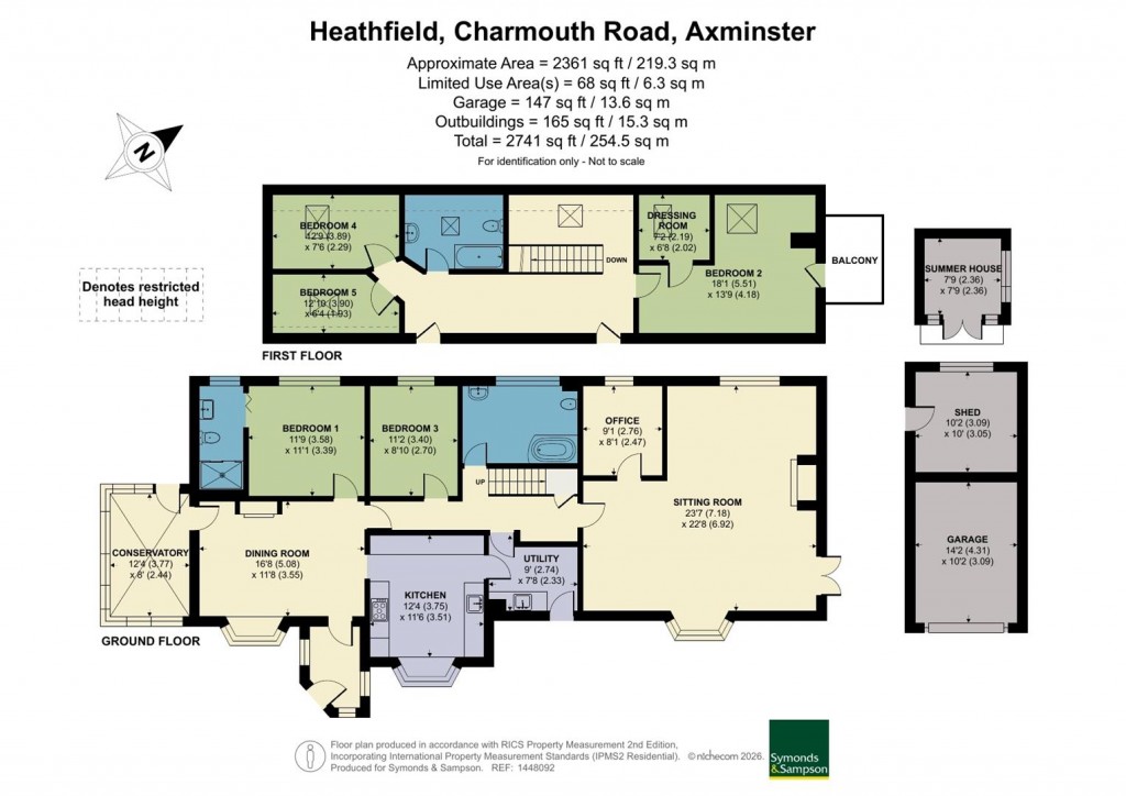 Floorplans For Charmouth Road, Axminster