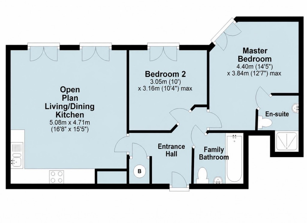 Floorplans For Station Road, Ashby-De-La-Zouch, LE65