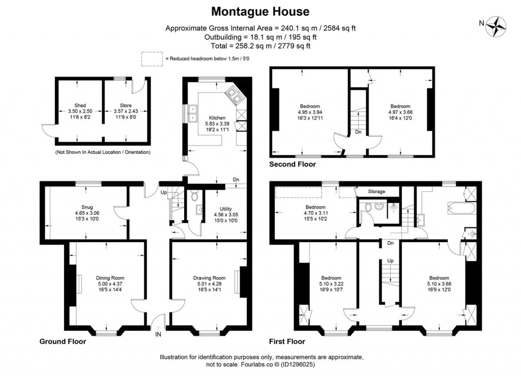 Floorplans For Fairford, Gloucestershire