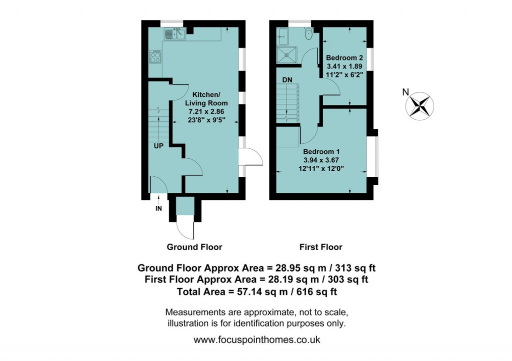 Floorplans For The Camellias, Banbury