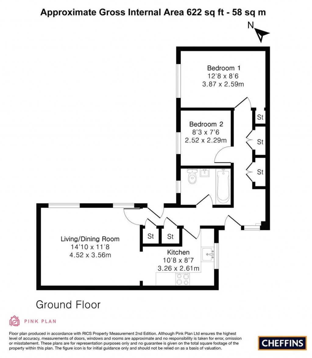 Floorplans For West Drive Gardens, Soham