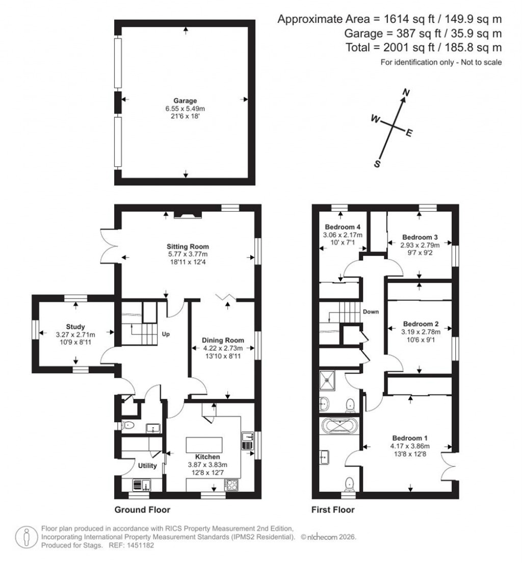 Floorplans For Barnes Meadow, Uplyme, Lyme Regis