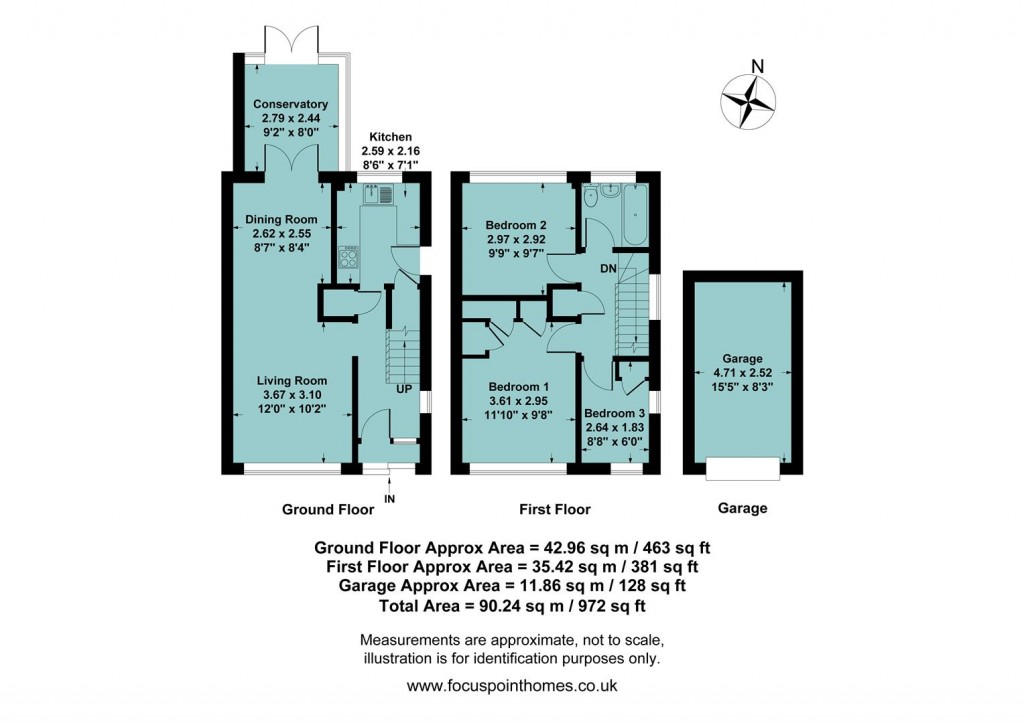 Floorplans For Riley Drive, Banbury