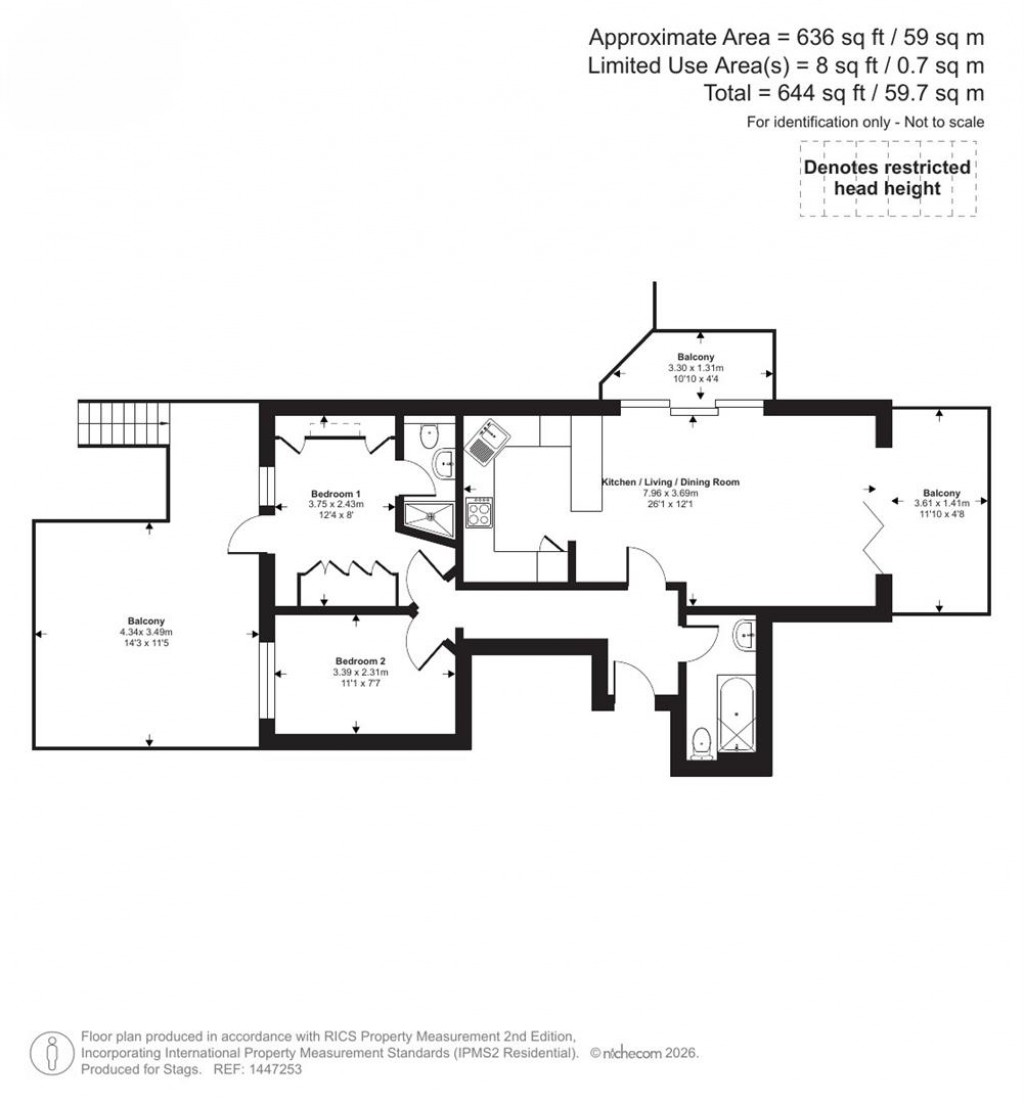 Floorplans For Bay View Road, Woolacombe