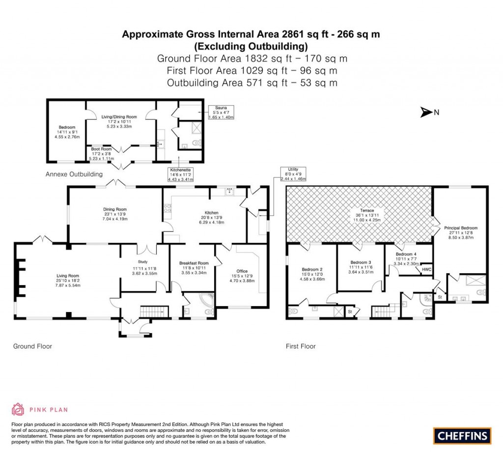 Floorplans For Smithy Fen, Cottenham, Cambridge