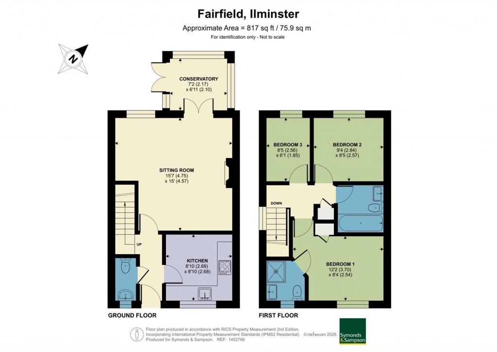 Floorplans For Fairfield, Ilminster