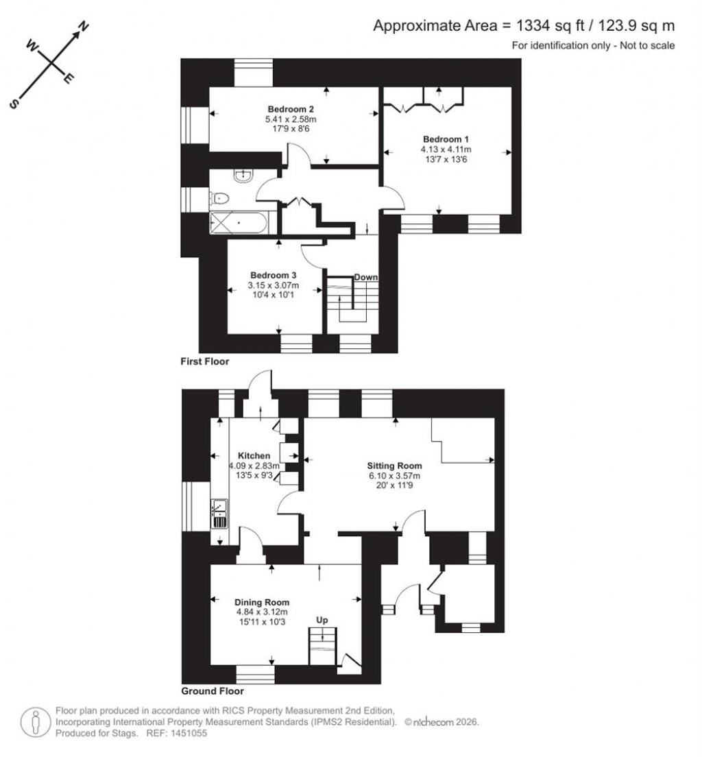 Floorplans For Trelake Lane, Treknow, Tintagel