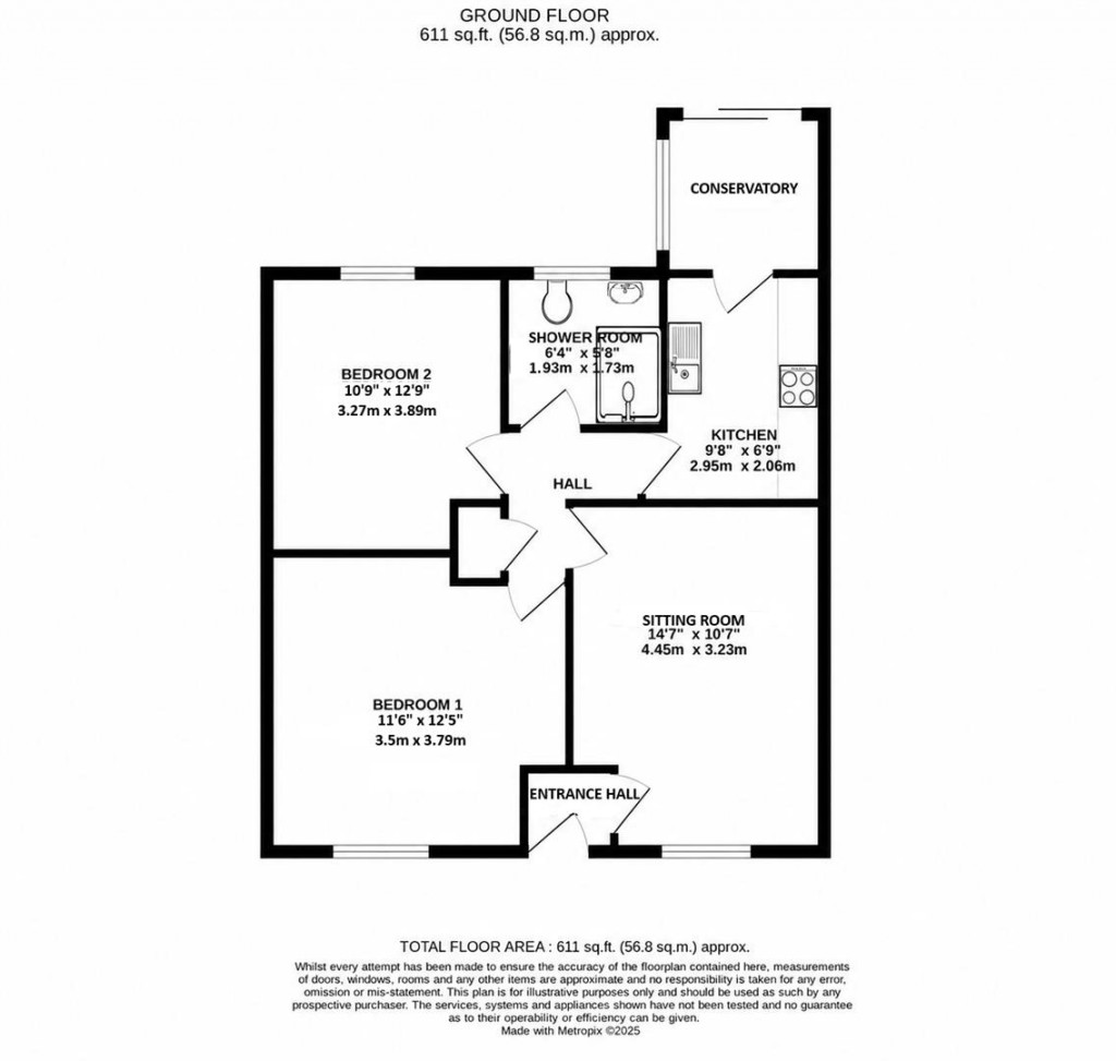 Floorplans For The Oaks, Hemyock, Cullompton