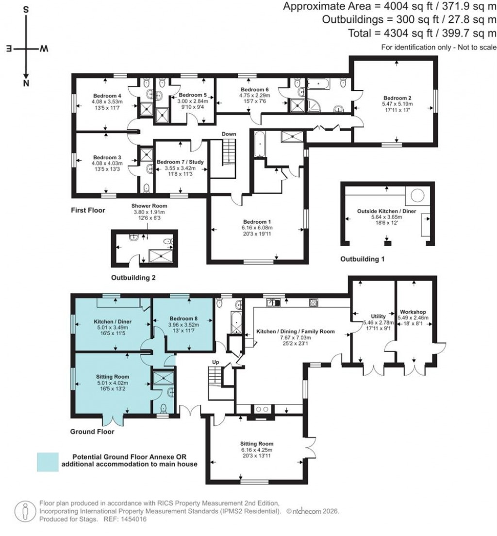 Floorplans For Goodleigh, Barnstaple