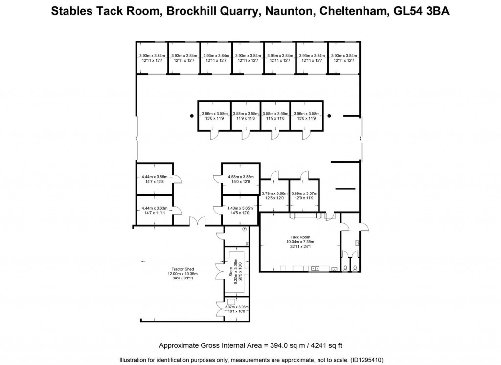Floorplans For Naunton, Gloucestershire