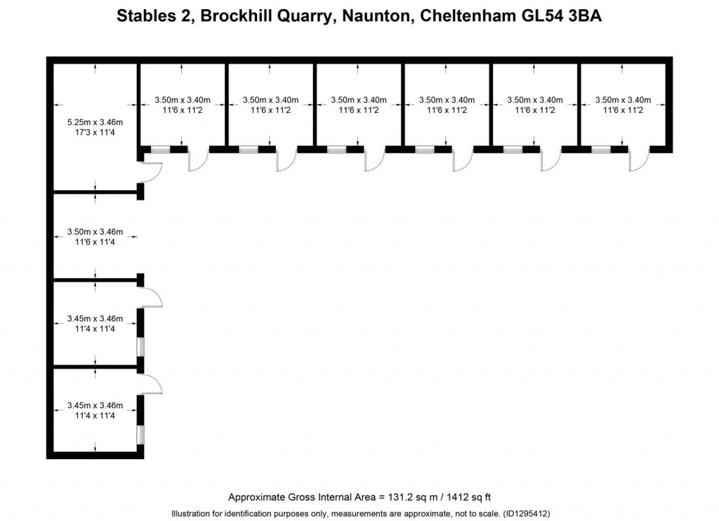 Floorplans For Naunton, Gloucestershire