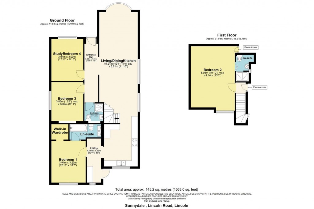 Floorplans For Lincoln Road, Nettleham, Lincoln